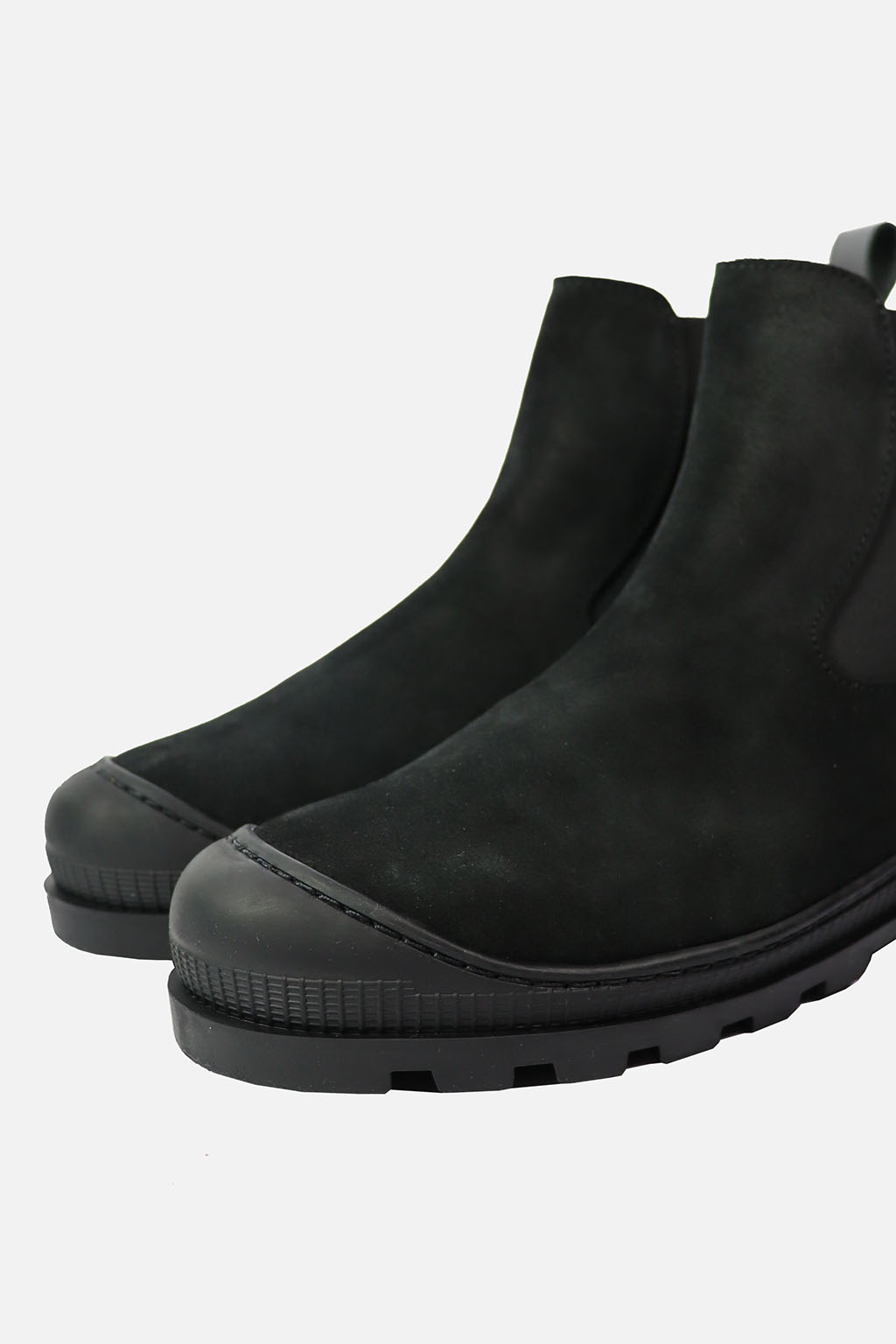 COMBAT CHELSEA BOOTS - BLACK