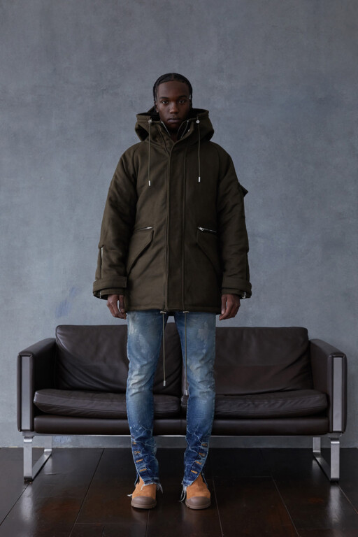 Heavy military outlet jacket