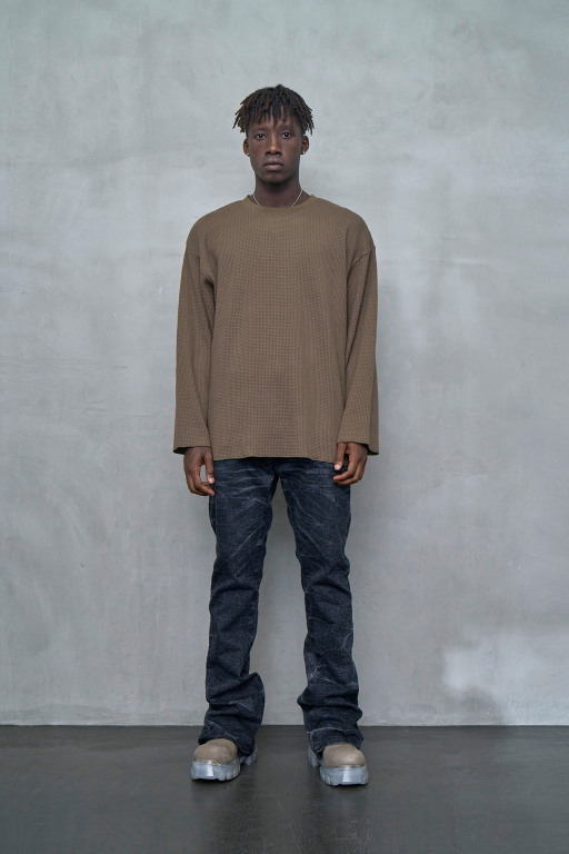 PLAIN THERMAL L/S - OLIVE - MLVINCE