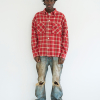 MILITARY CHECK SHIRTS - RED