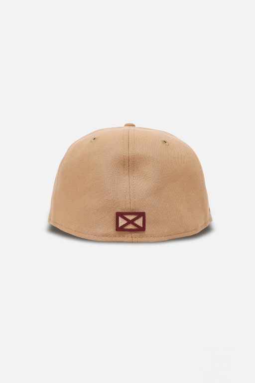 NEWERA 59FIFTY AUTHENTIC LOGO CAP - CAMEL - MLVINCE