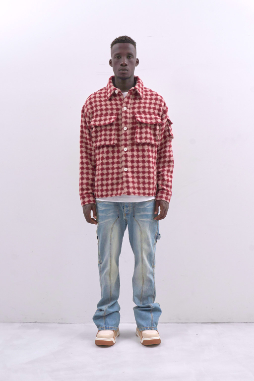【値下中】MLVINCE DESTROY KNIT メルビンス 中古・古着通販】MLVINCE (メルヴィンス) TYPE-1 SLIM DESTROYED