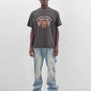 TROOPS S/S TEE - WASHED BLACK