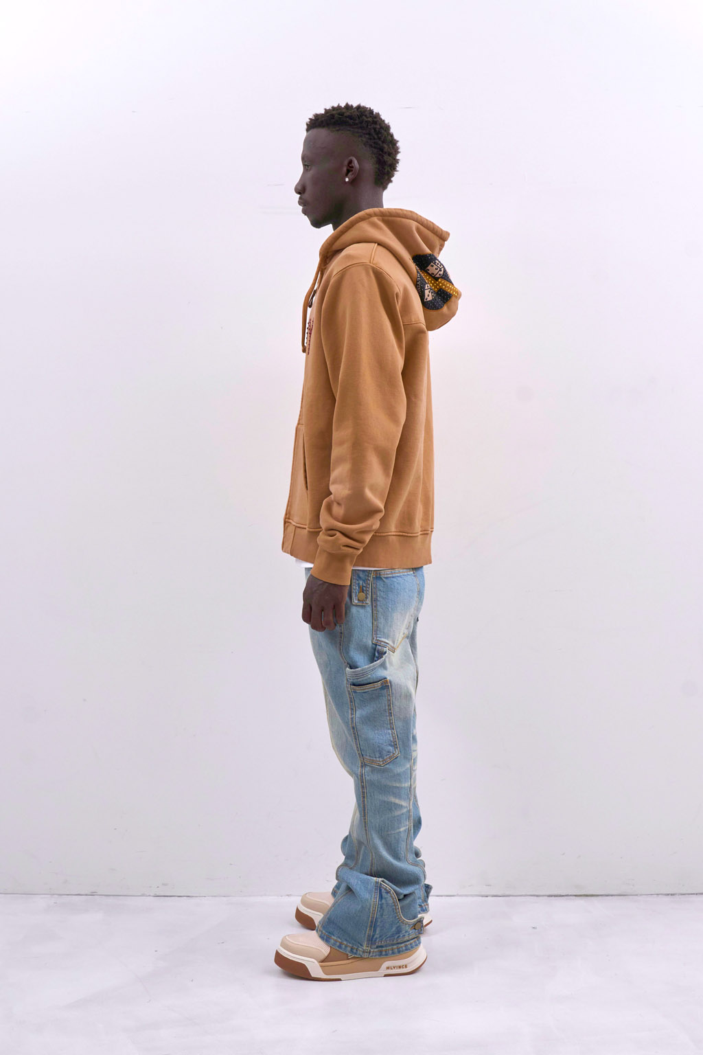 ARMY ZIP HOODY - BROWN - 画像 (5)