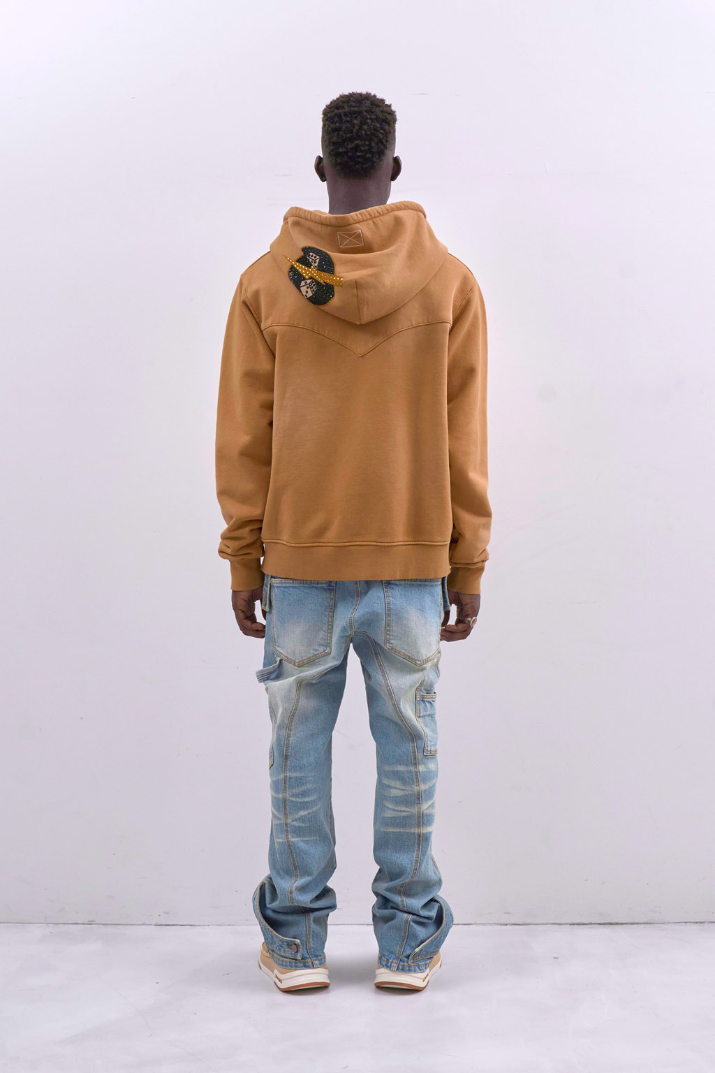 ARMY ZIP HOODY - BROWN - 画像 (4)
