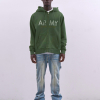 ARMY ZIP HOODY - GREEN