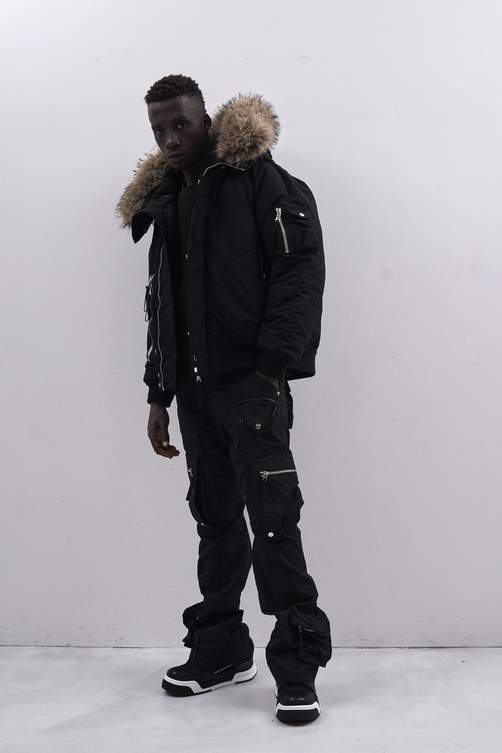 N-2B JACKET - BLACK - 画像 (6)