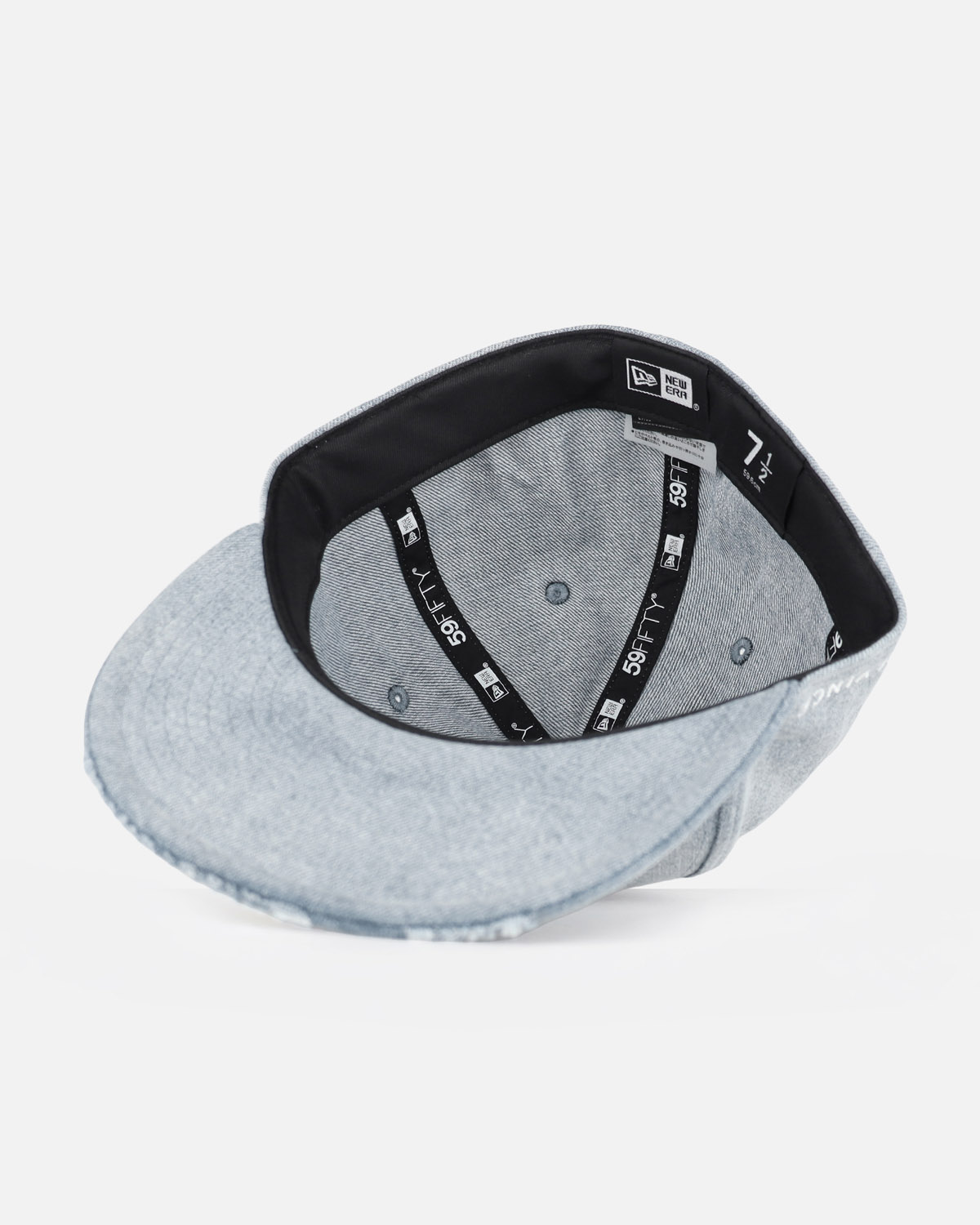 NEW ERA® 59FIFTY AUTHENTIC LOGO CAP - LIGHT INDIGO / WHITE - 画像 (5)
