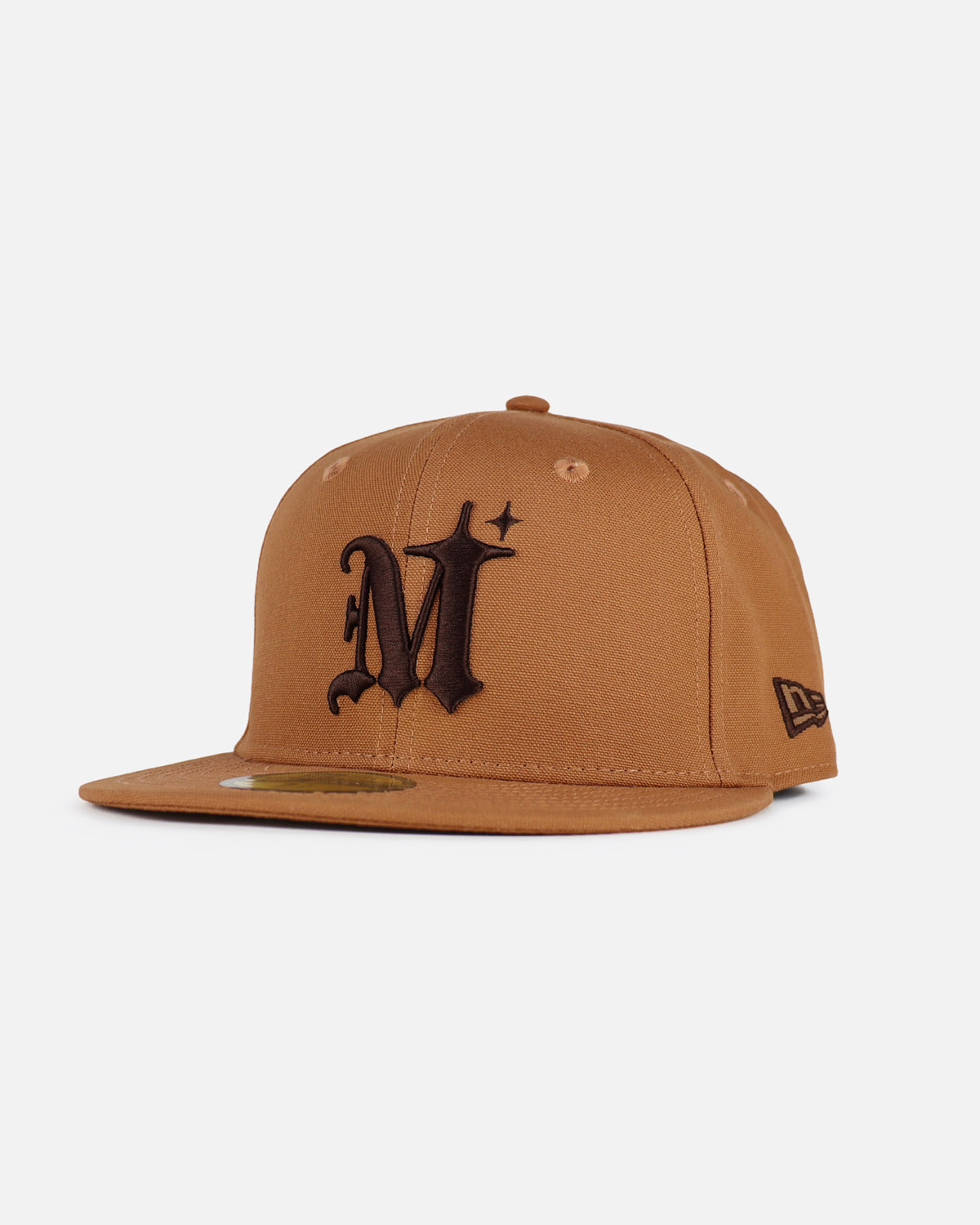 NEW ERA® 59FIFTY AUTHENTIC LOGO CAP - WHEAT / BROWN - 画像 (4)