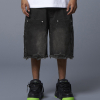 DOUBLE KNEE HOLSTER SHORTS - BLACK