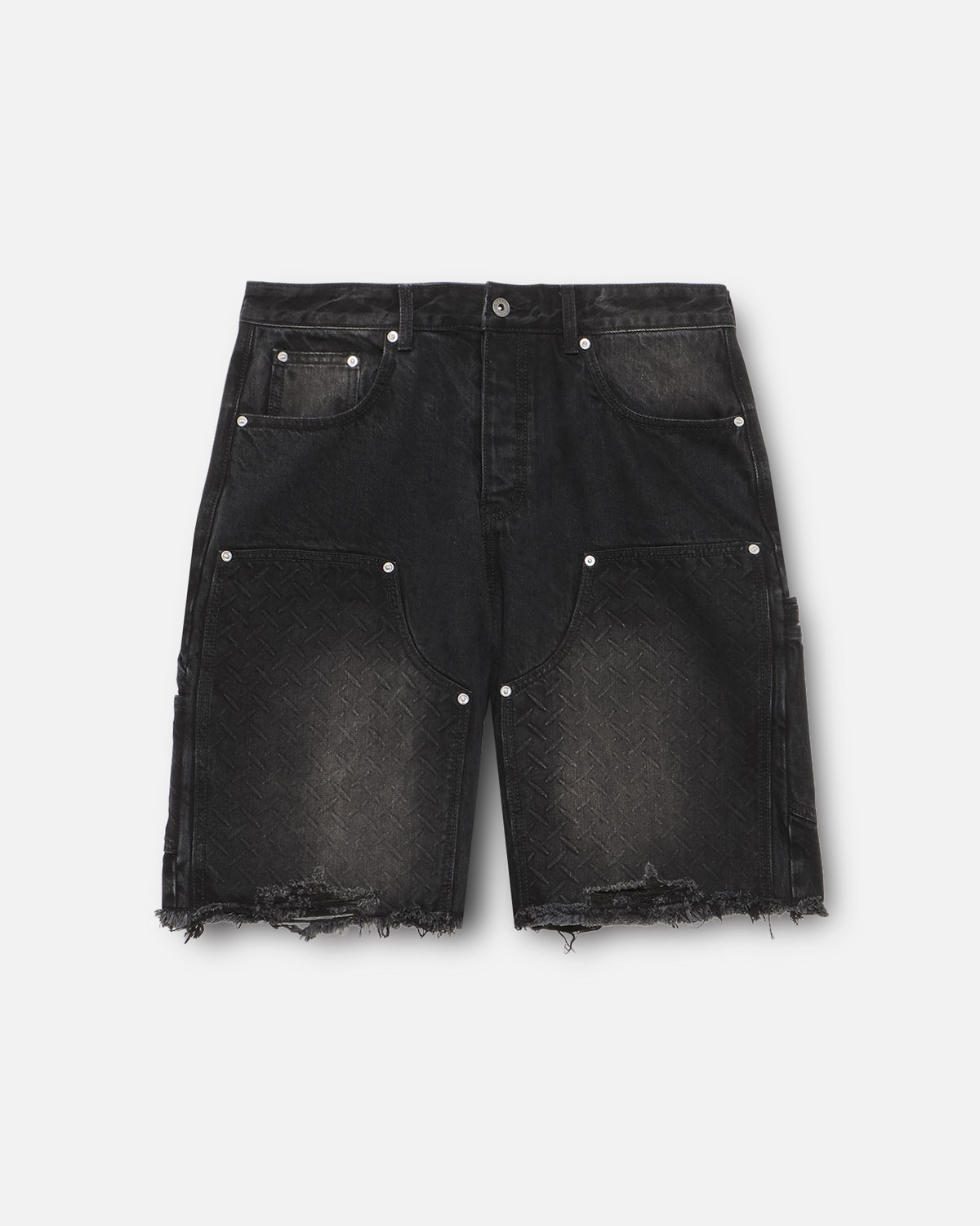 DOUBLE KNEE HOLSTER SHORTS - BLACK - 画像 (2)
