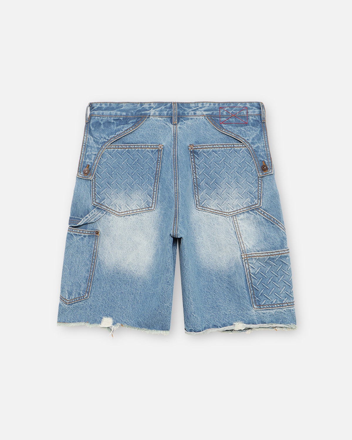 DOUBLE KNEE HOLSTER SHORTS - INDIGO - 画像 (3)