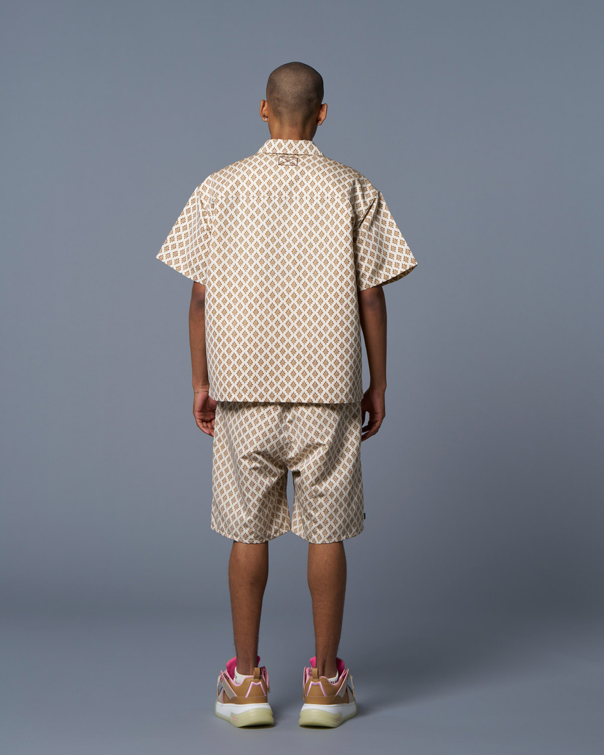 MONOGRAM S/S SHIRTS - CREAM - Image 4