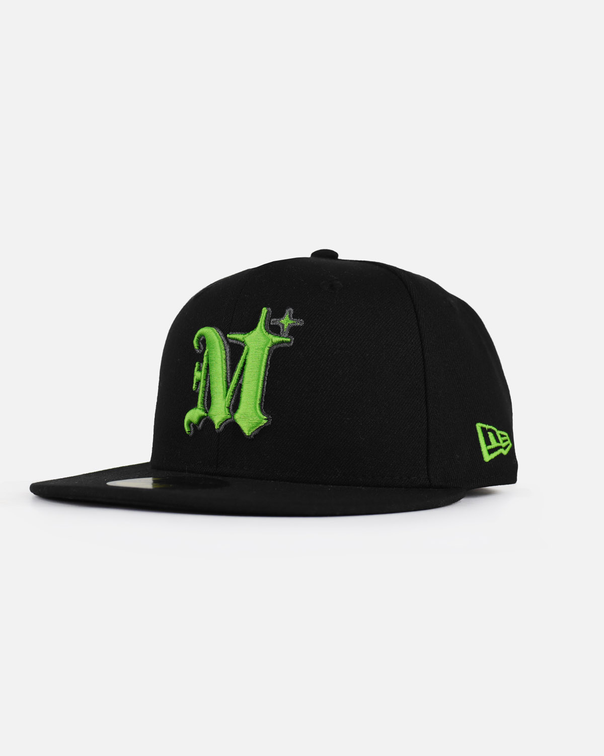 NEW ERA® 59FIFTY AUTHENTIC LOGO CAP - BLACK / LIME - 画像 (4)