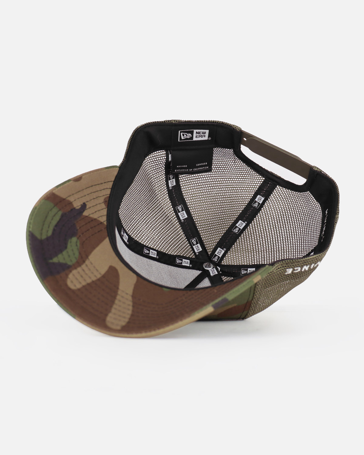 NEW ERA® 9FORTY AUTHENTIC LOGO TRUCKER CAP - CAMO / WHITE - 画像 (5)