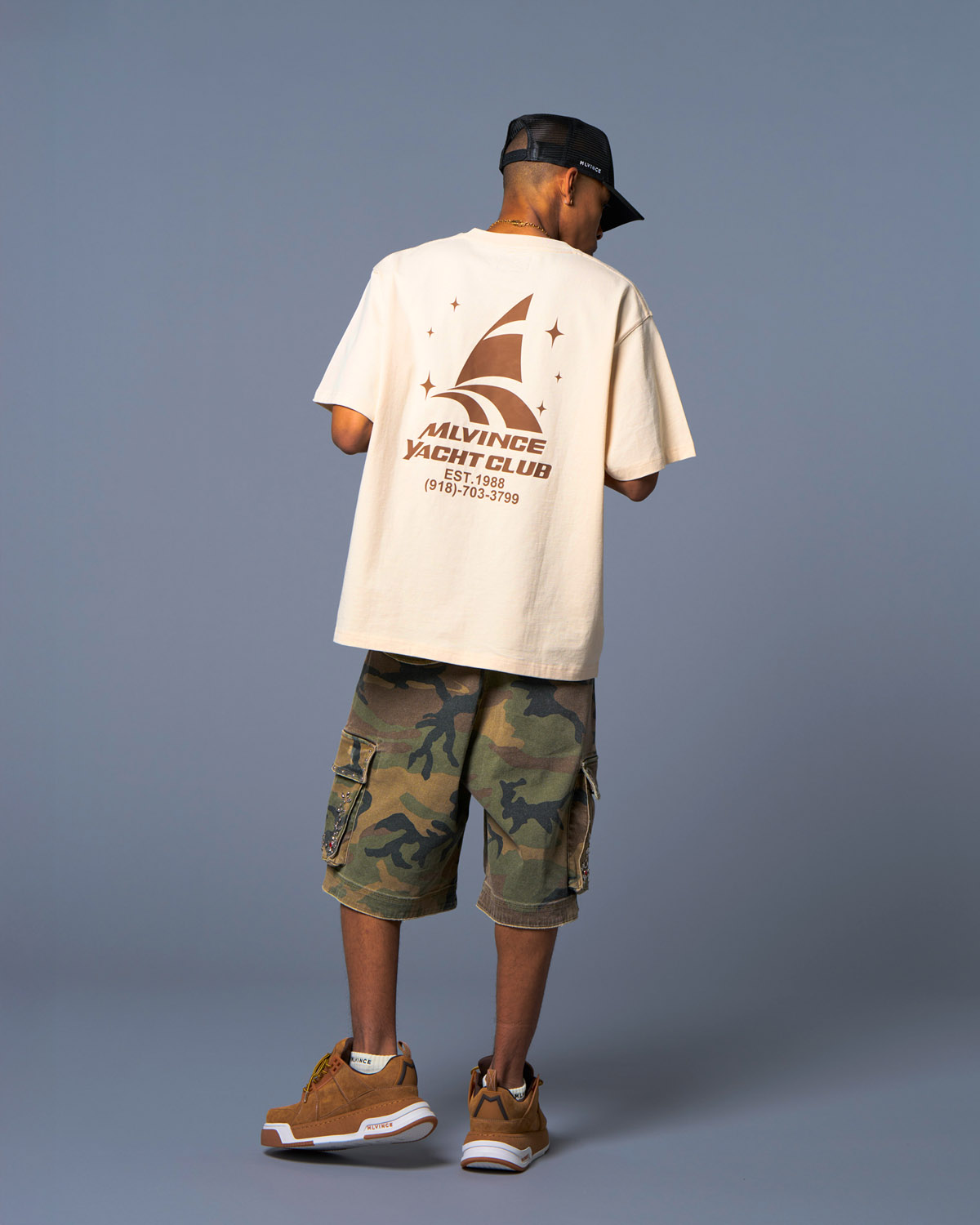 YACHT CLUB S/S TEE - BEIGE - 画像 (6)
