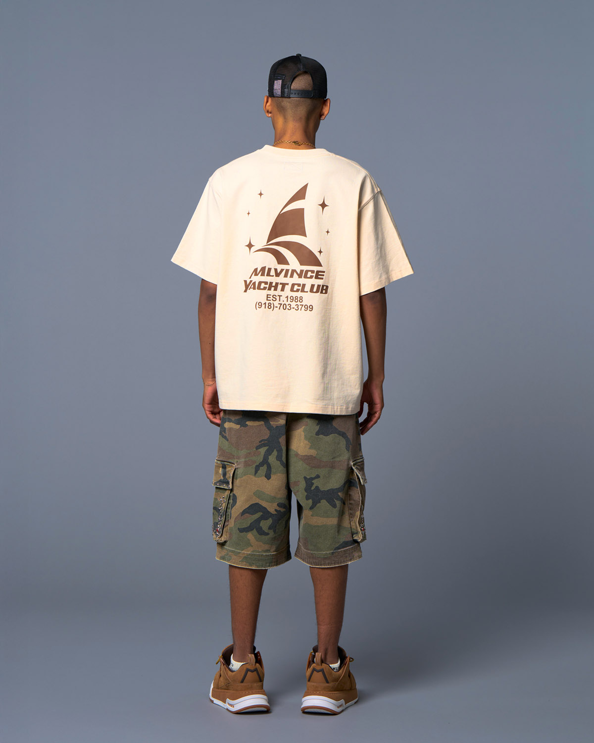 YACHT CLUB S/S TEE - BEIGE - 画像 (4)